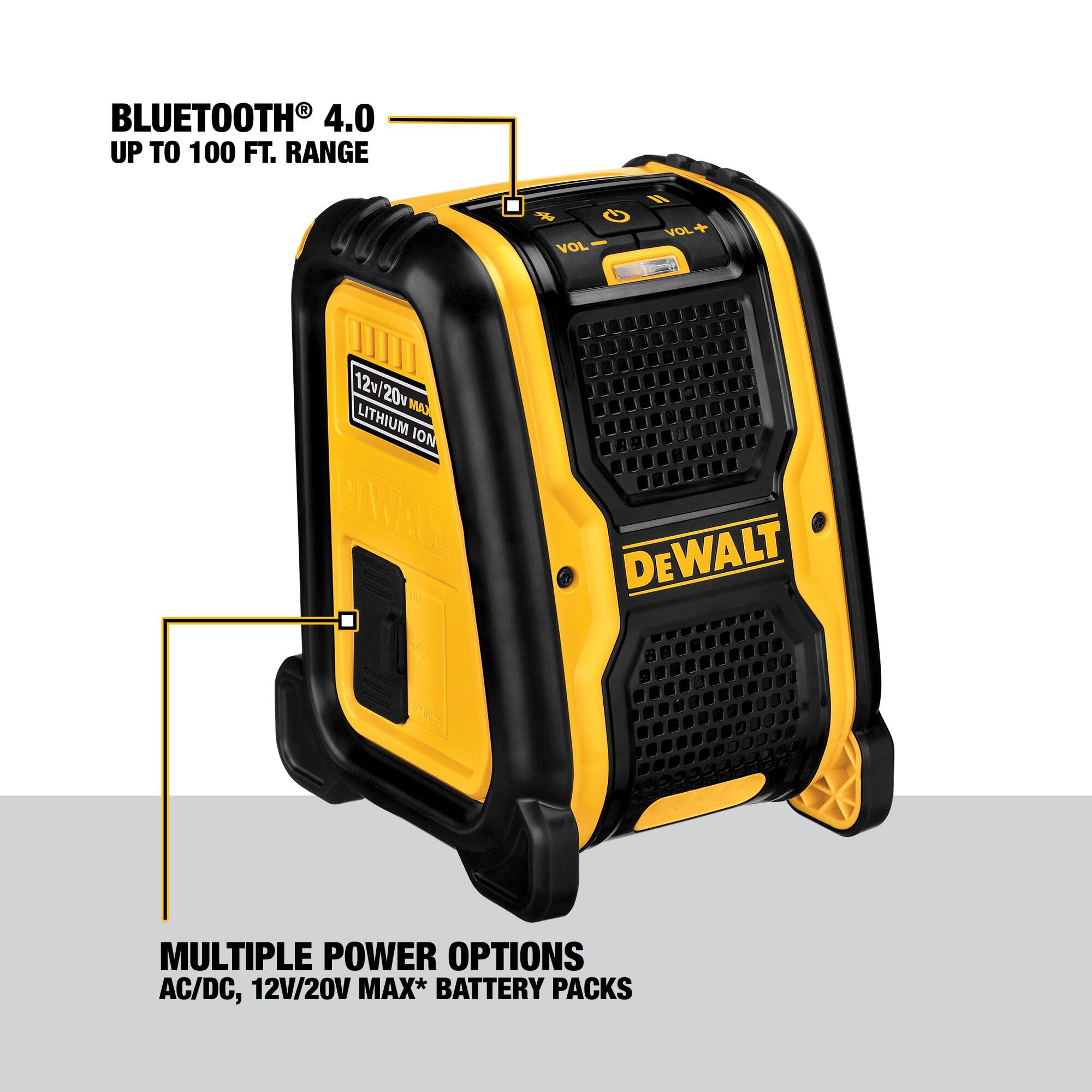 DEWALT 20V MAX Power Tools, 9 Cordless Tool Combo, Impact and Drill Driver, Oscillating Tool, Grinder,Circular and Reciprocating Saw,Right Angle Drill,Speaker,LED Light, 2 Batteries,Charger (DCK940D2)